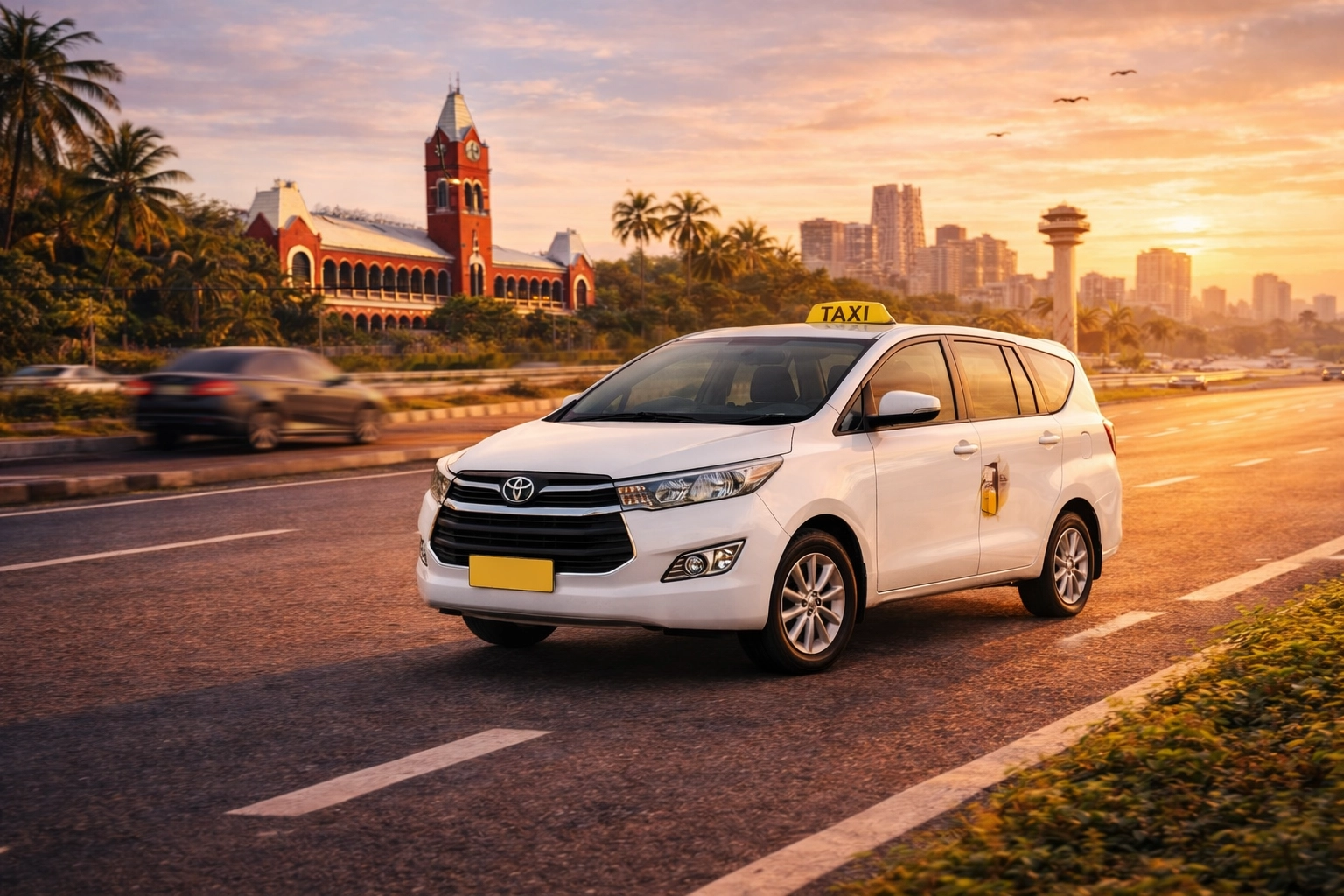 Barathi Cabs One Way Taxi Service in Tiruvannamalai – Airport Pickup & Drop Cab cab – Toyota Innova Crysta • Maruti Ertiga • Mahindra Scorpio